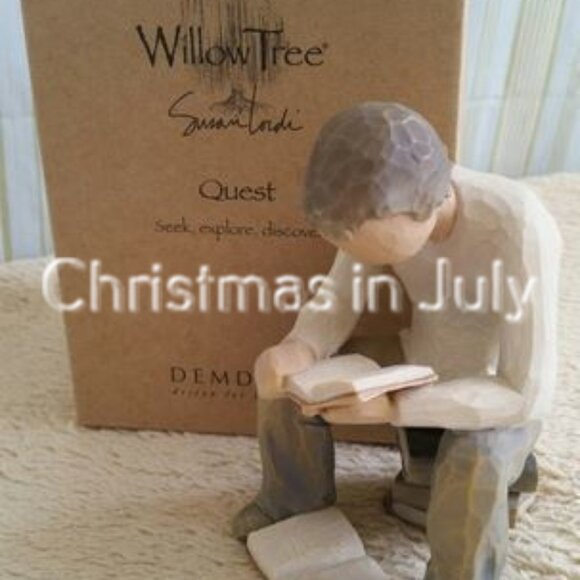 Willow Tree Quest Figurine Seek Explore Discover Student Book #26197 - Picture 1 of 1